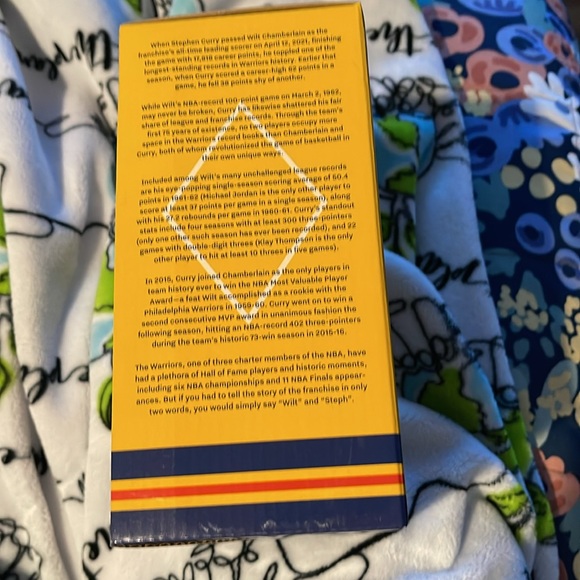 GOLDEN STATE WARRIORS STEPHEN CURRY & WILT CHAMBERLAIN DUO BOBBLEHEAD LIMITED ED - Picture 5 of 7